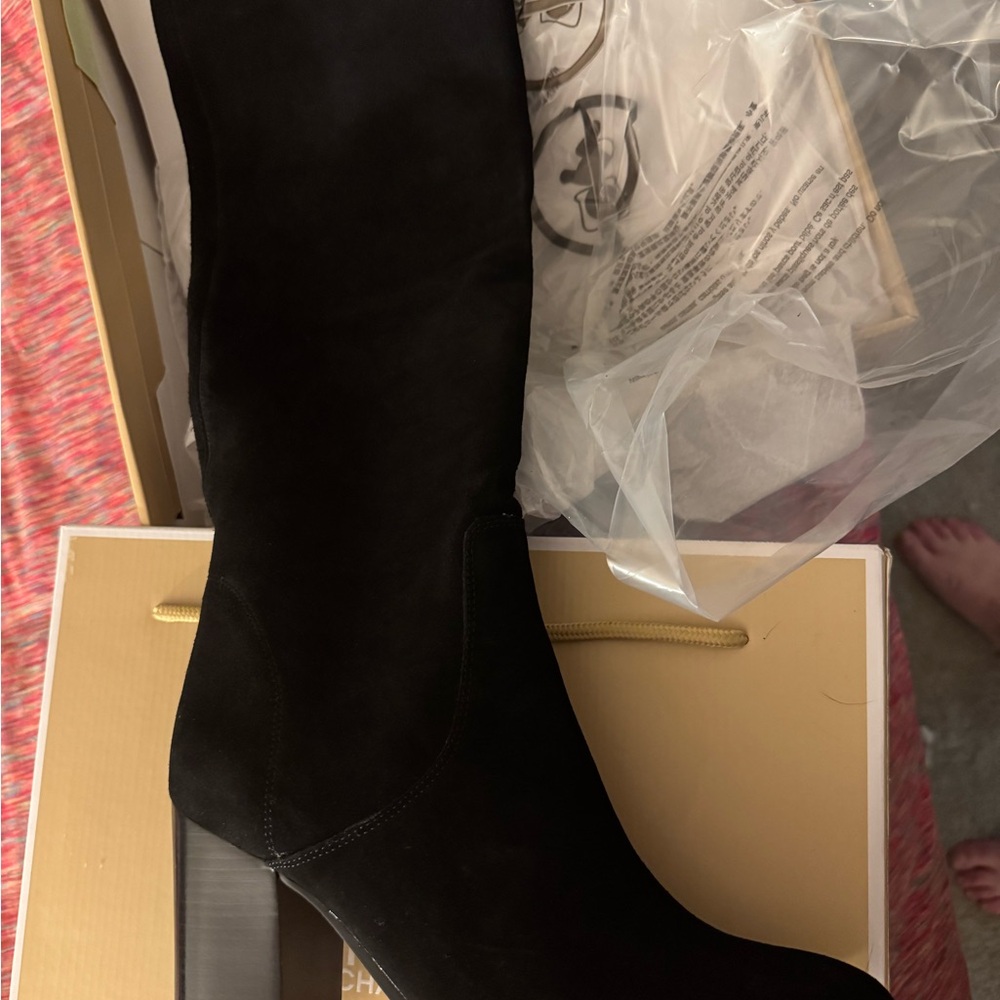 MICHAEL Michael Kors Black Over the Knee Boots
